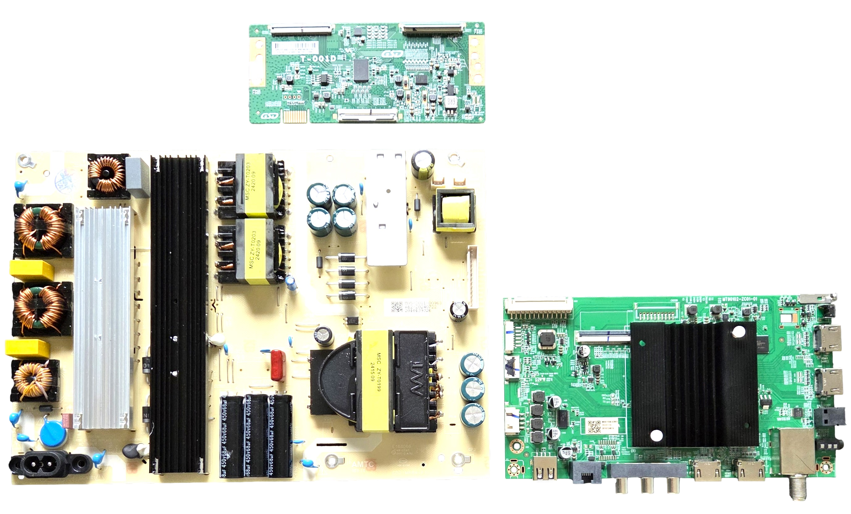 75R4A5R Roku TV Repair Parts Kit, 515C90102M05 Main Board