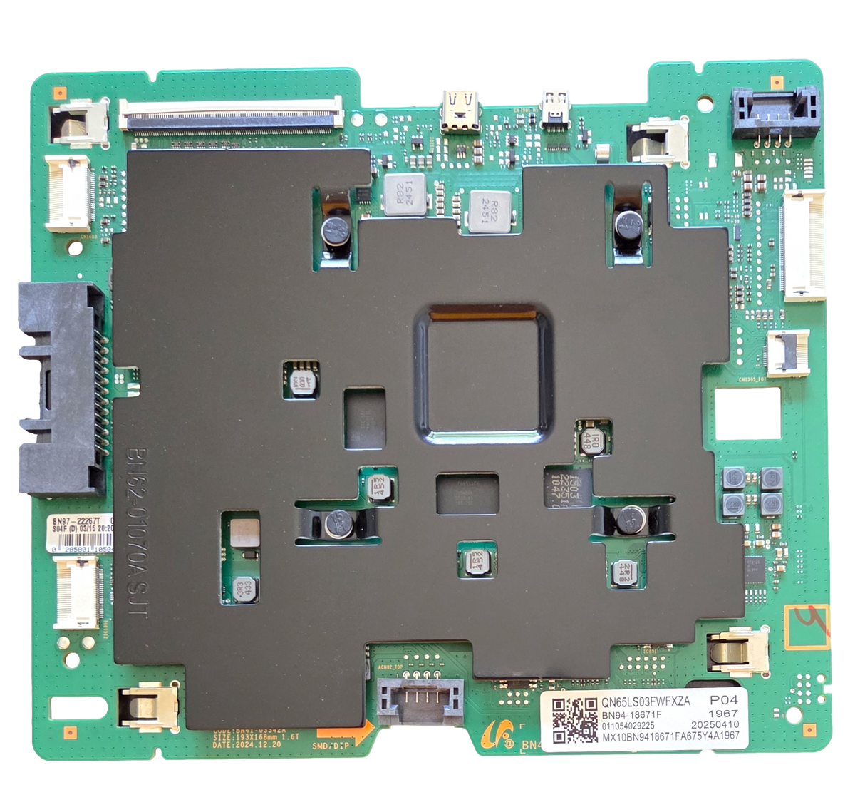 BN94-18671F Samsung Main Board, BN97-22267T, BN41-03342A, QN65LS03FWFXZA