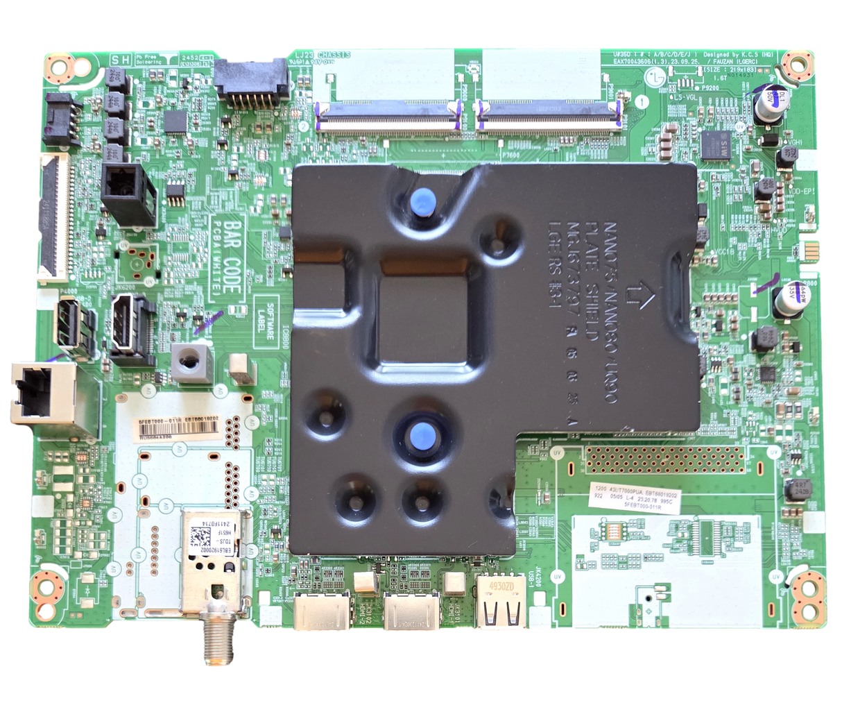 EBT68019202 LG Main Board, EAX70043606(1.3), 43UT7000PUA.BUSSLKR, 43UT7000PUA