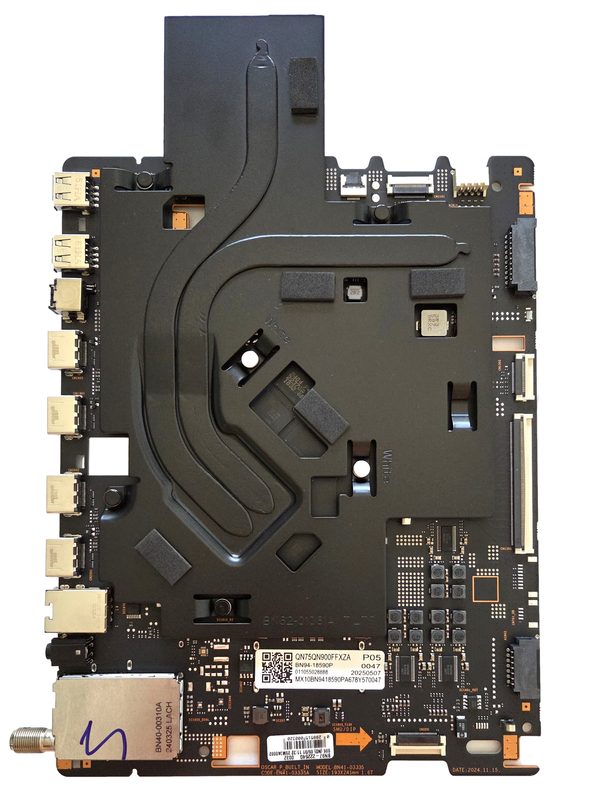 BN94-18590P Samsung Main Board, BN97-22264G, BN41-03335A, QN75QN900FFXZA