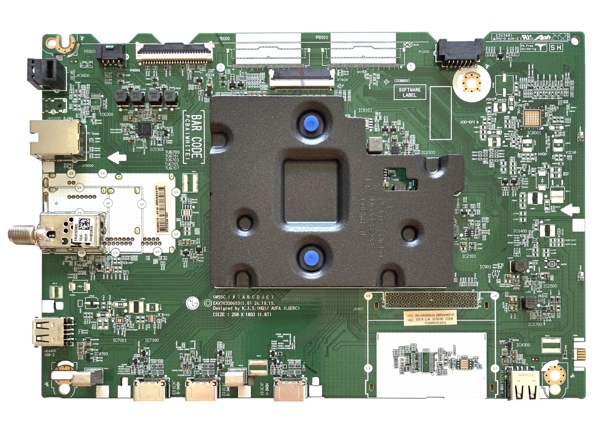 EBR24440101 LG Main Board, EAX70330603(1.0), 86UA7500ZUA.CUSFBH, 86UA7500ZUA
