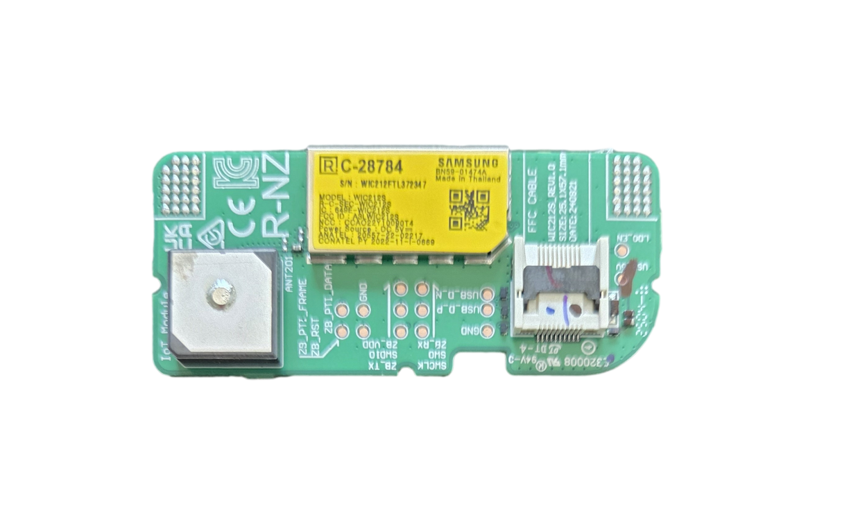 BN59-01474A Samsung Wi-Fi HUB Module, WIC212S, C-28784, QN65LS03FWFXZA
