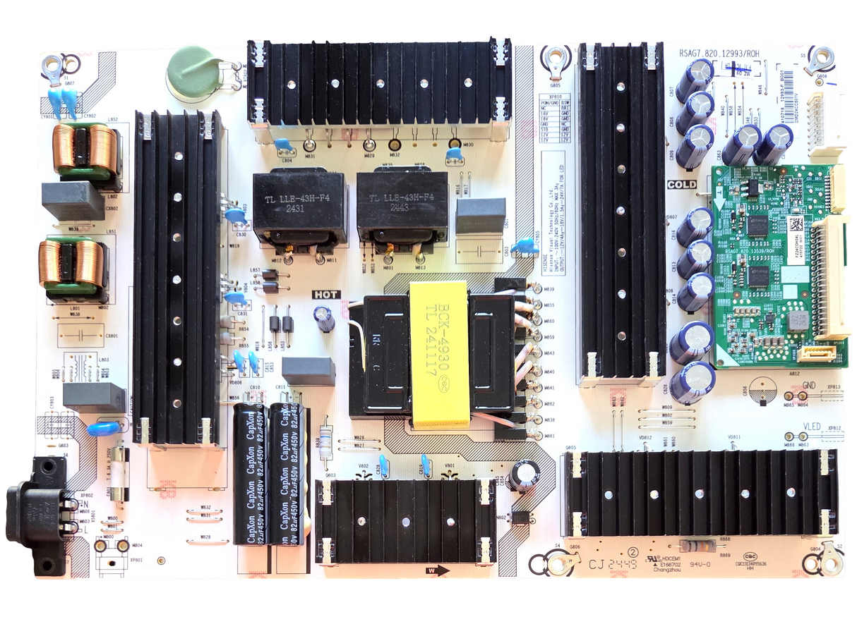 410718 Toshiba Power Supply, 12993-F, RSAG7.820.12993/ROH, 65M550NU