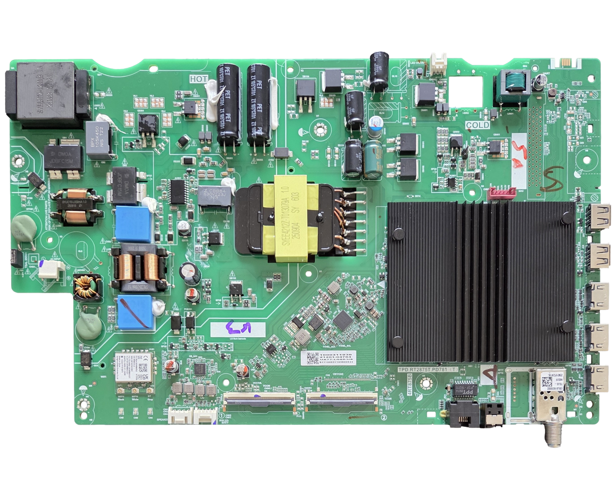 21201-04784 LG Main Board/Power Supply, TPD.RT2875T.PD781 (T), 4RT875B, 55UA7700PUB