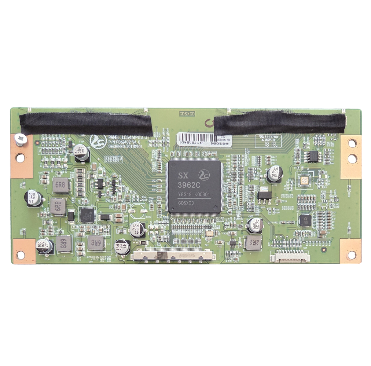 PD624C2-V4.0 RCA T-Con, LC546PU2L01.4K, RTU5540-C