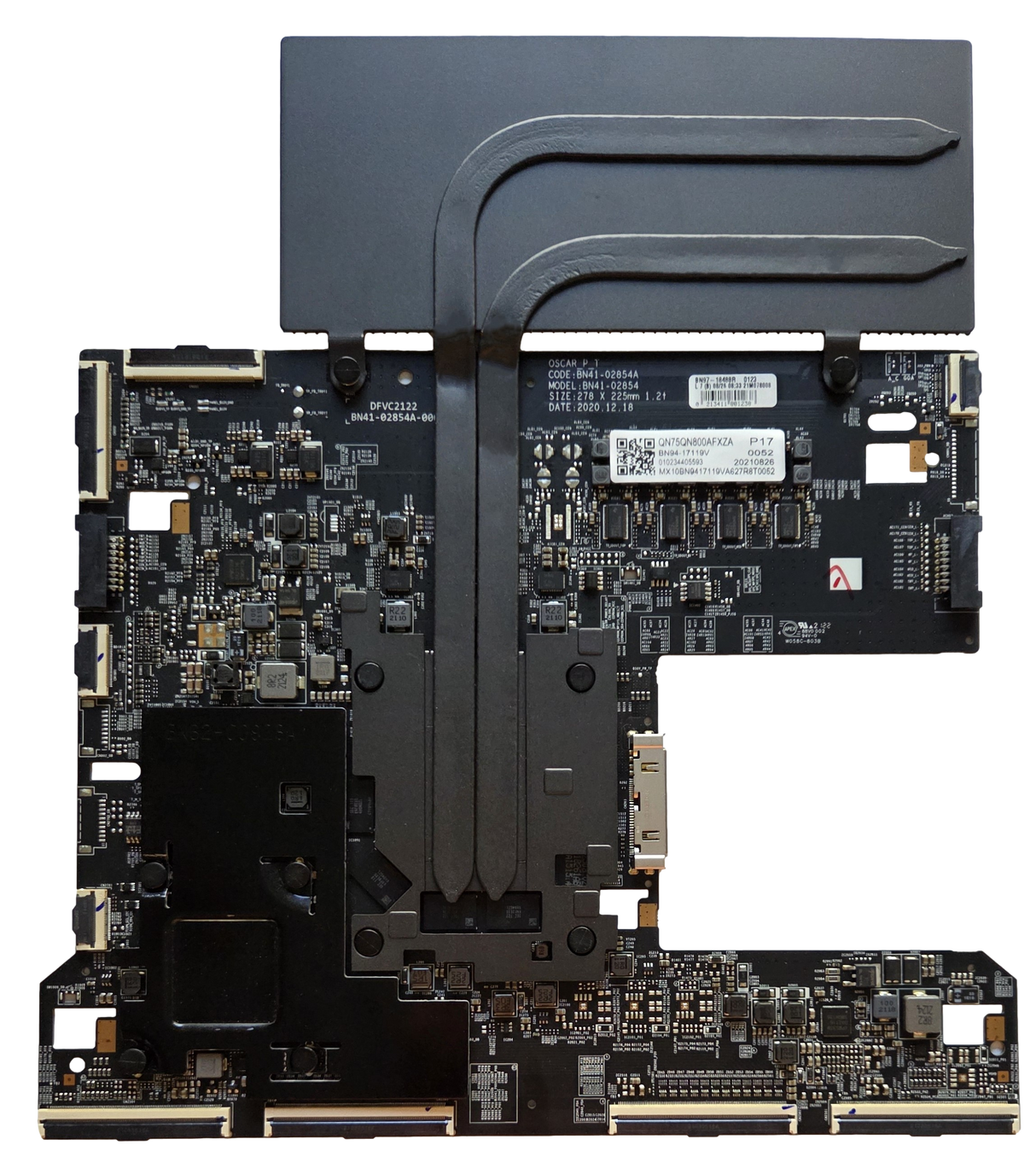 BN94-17119V Samsung Main Board, BN41-02854A, BN97-18488R, QN75QN800AFXZA
