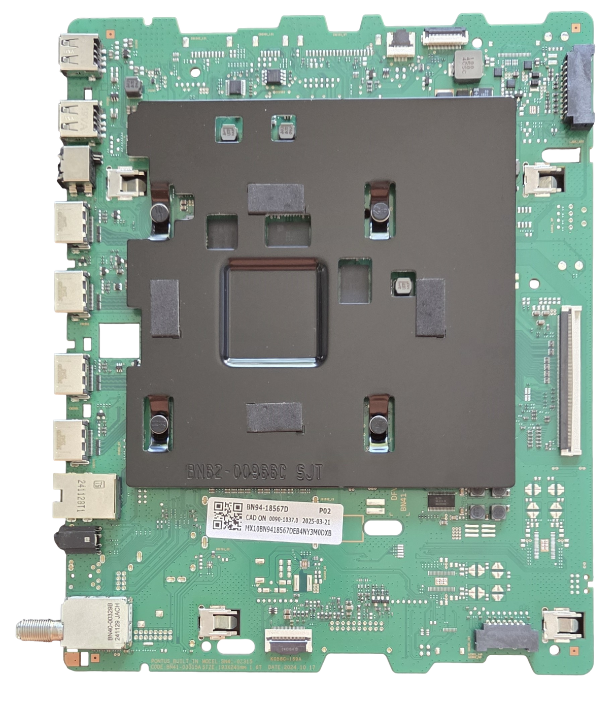 BN94-18567D Samsung Main Board, BN41-03315A, QN55QN80FAFXZA