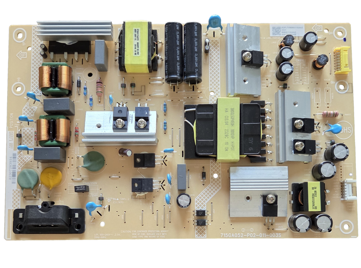 PLTVNWA11XAAZ Element Power Supply, (X)PLTVNWA11XAAZ, 715GA052-P02-011-003S, E500AC55C