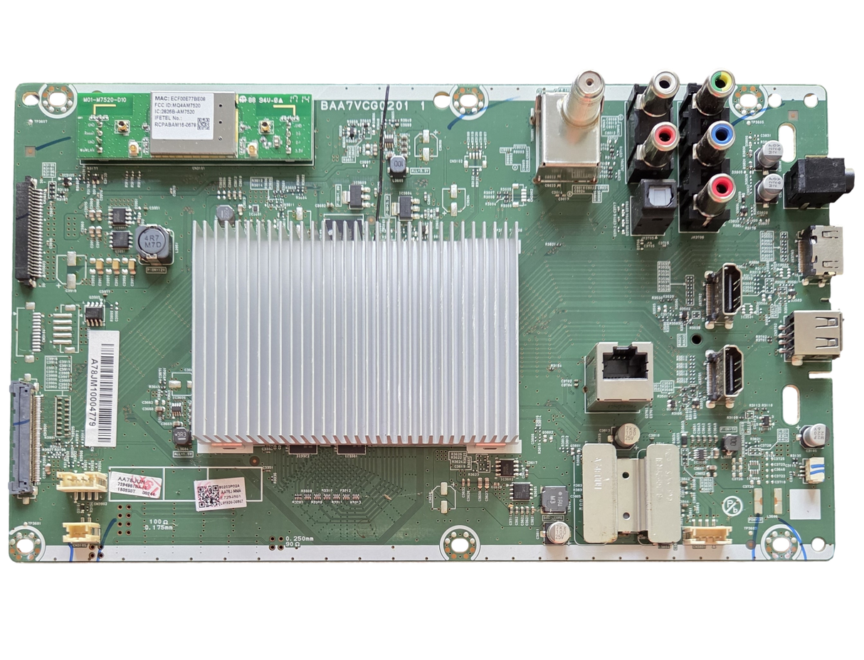 AA78JMMA-001 Phillips Main Board, AA78JUH, BAA7VCG0201 1, 65PFL5602/F7
