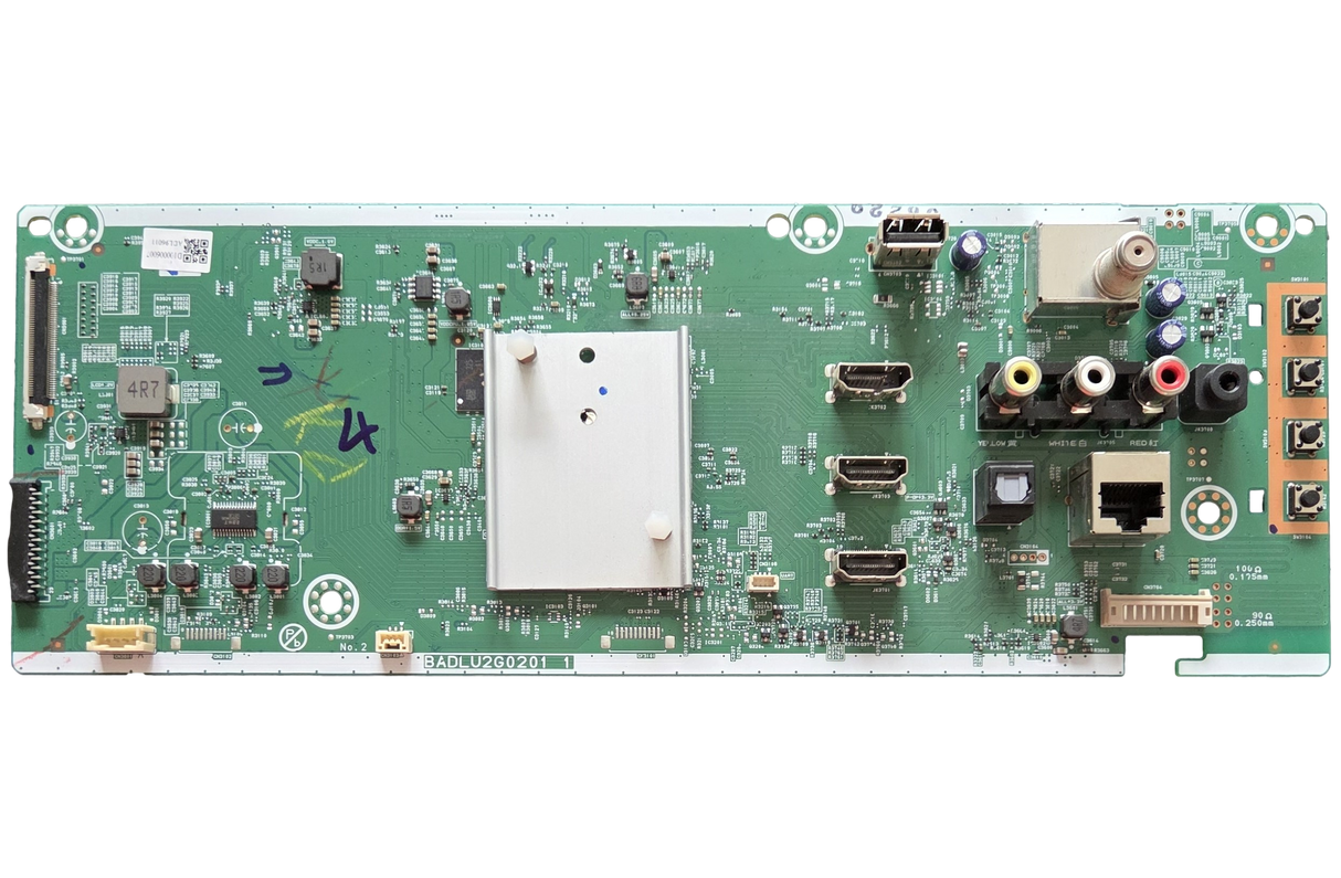 ADL96MMA-001 Phillips Main Board, ADL96011, BADLU2G0201 1, 75PUL7552/F7