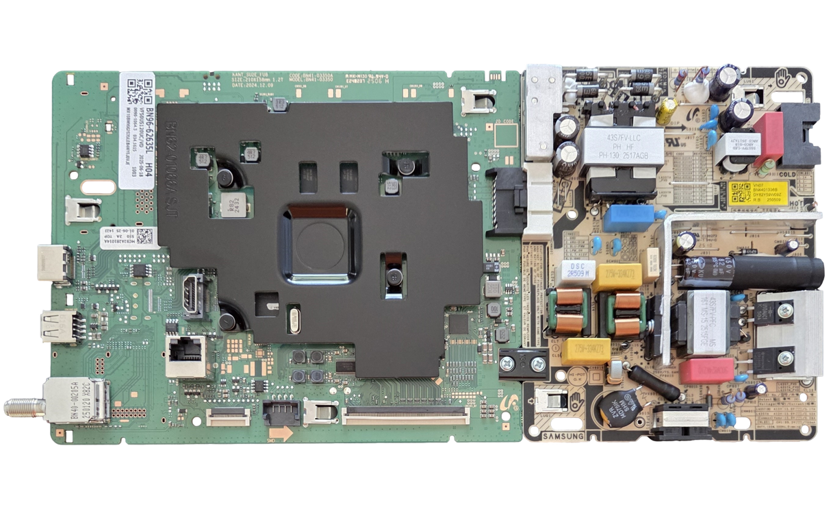 BN96-62635L-COMBO Samsung Main Board/Power Supply, BN41-03350A, BN44-01336B, UN50U7900FDXZA