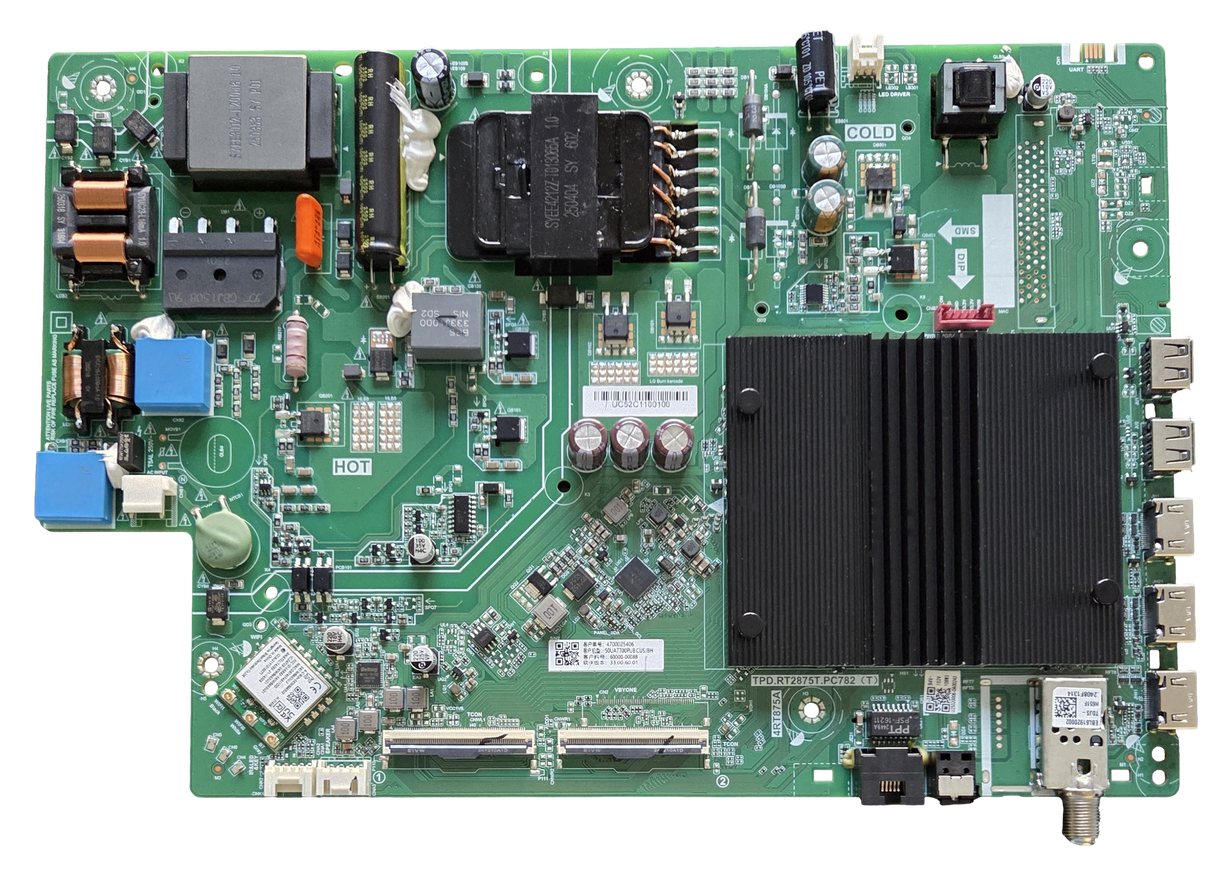 60000-00088 LG Main Board, 4700025406, TPD.RT2875T.PC782, 50UA7700PUB