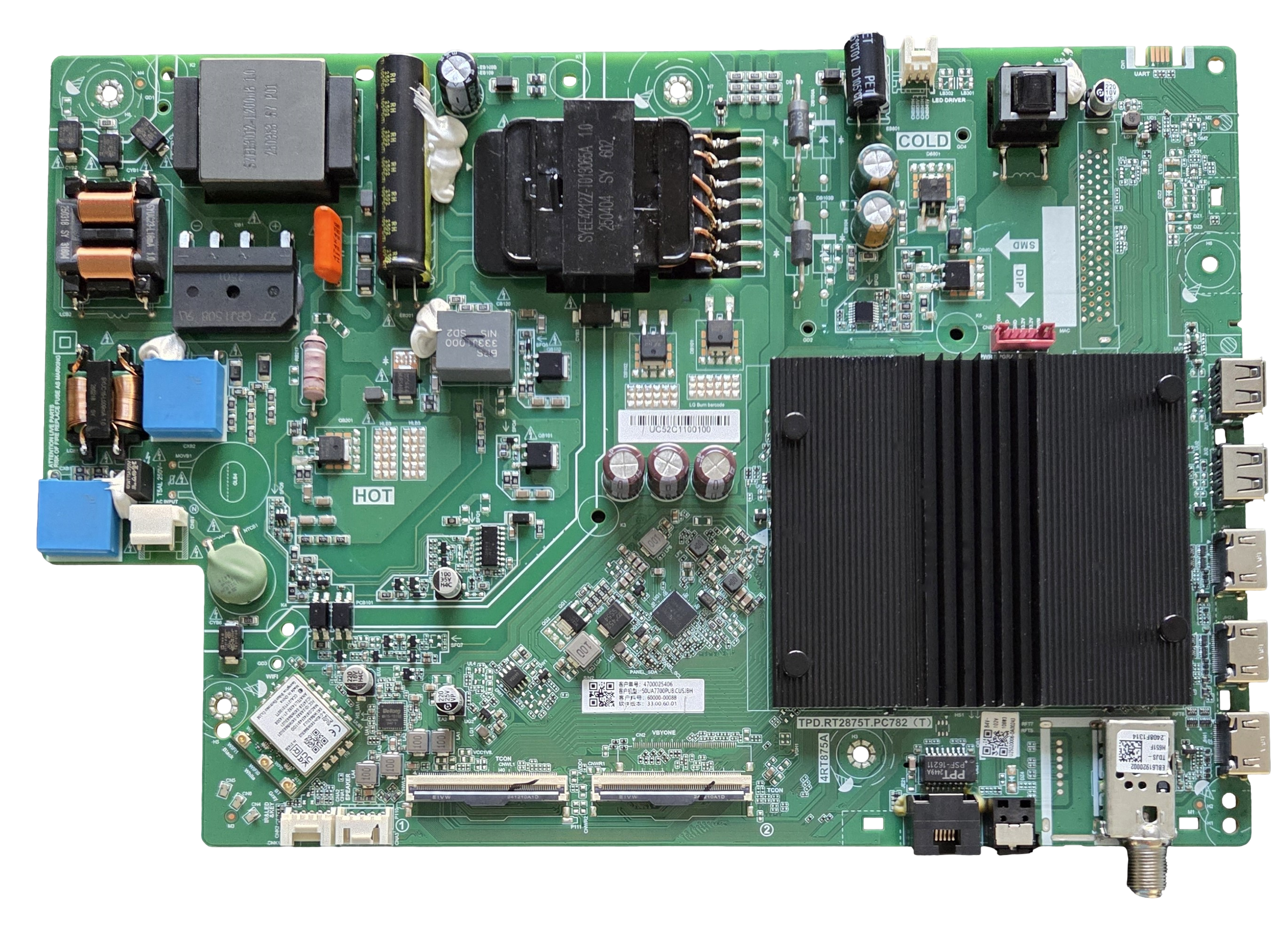 60000-00088 LG Main Board, 4700025406, TPD.RT2875T.PC782