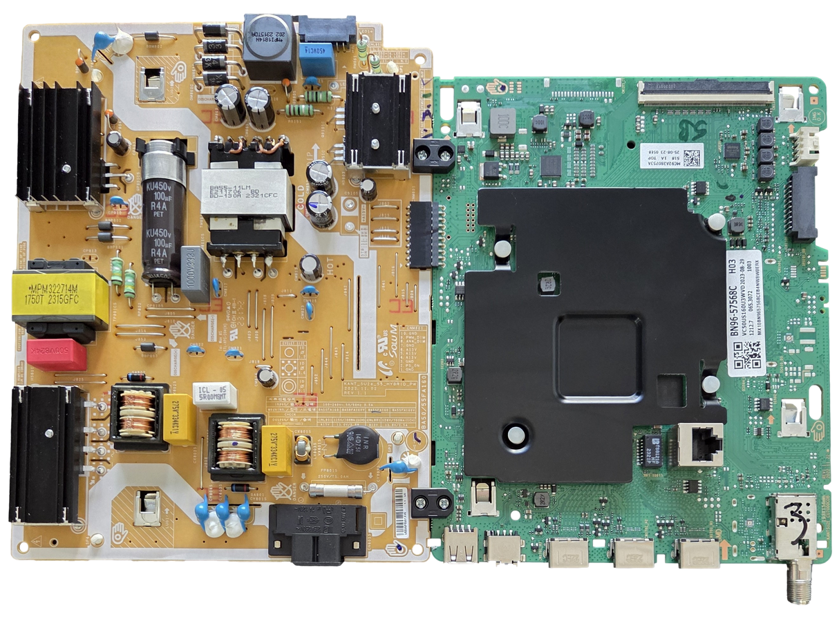 BN96-57568C-COMBO Samsung Main Board / Power Supply, KANTSU2E_CU7000COB, BA55FA160, UN50CU7000FXZA