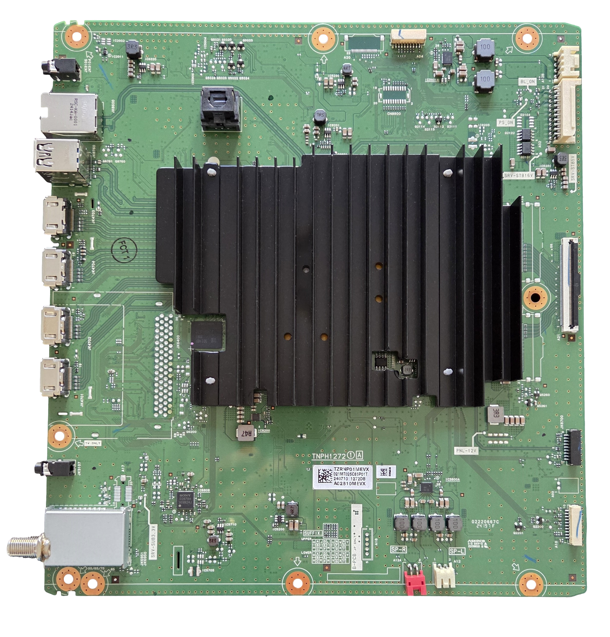 TZRNP01MEVX Panasonic Main Board, TNPH1272, TV-65W95AP – TV Parts