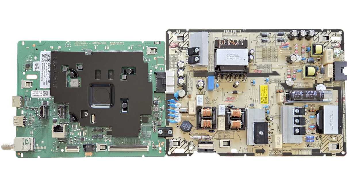 BN96-61905V-COMBO Samsung Main Board / Power Supply, BN41-03350A, BN44-01339E, QN75Q6FAAFXZA