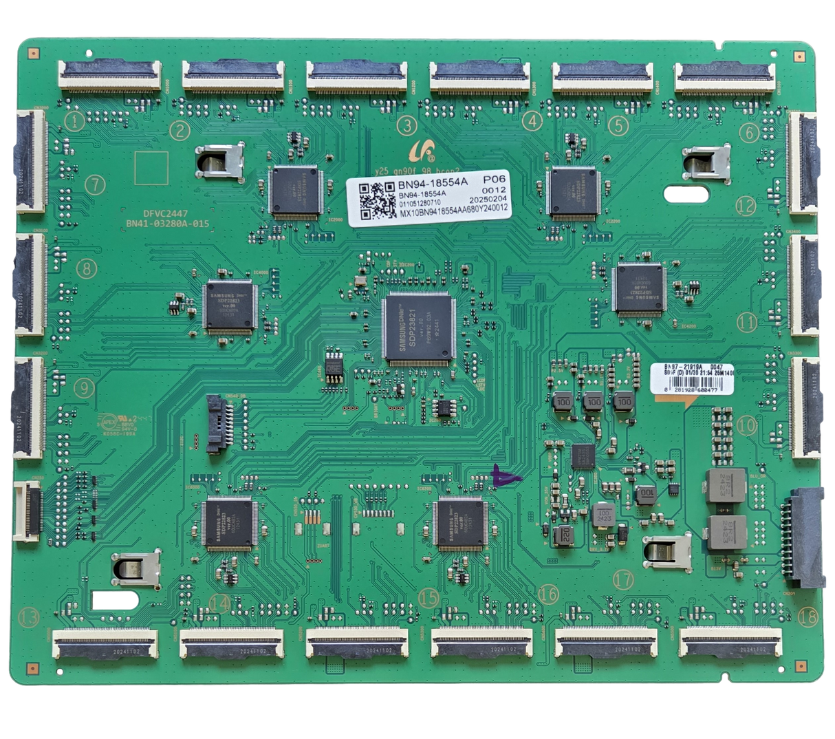 BN94-18554A, Samsung Subcon Board, BN41-03280A, QN98QN90FAFXZA
