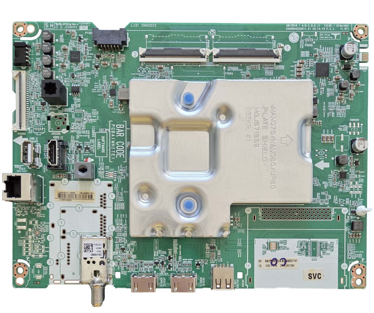 EBU66321701 LG Main Board, EAX69462206(1.0), 65UP8000PUA