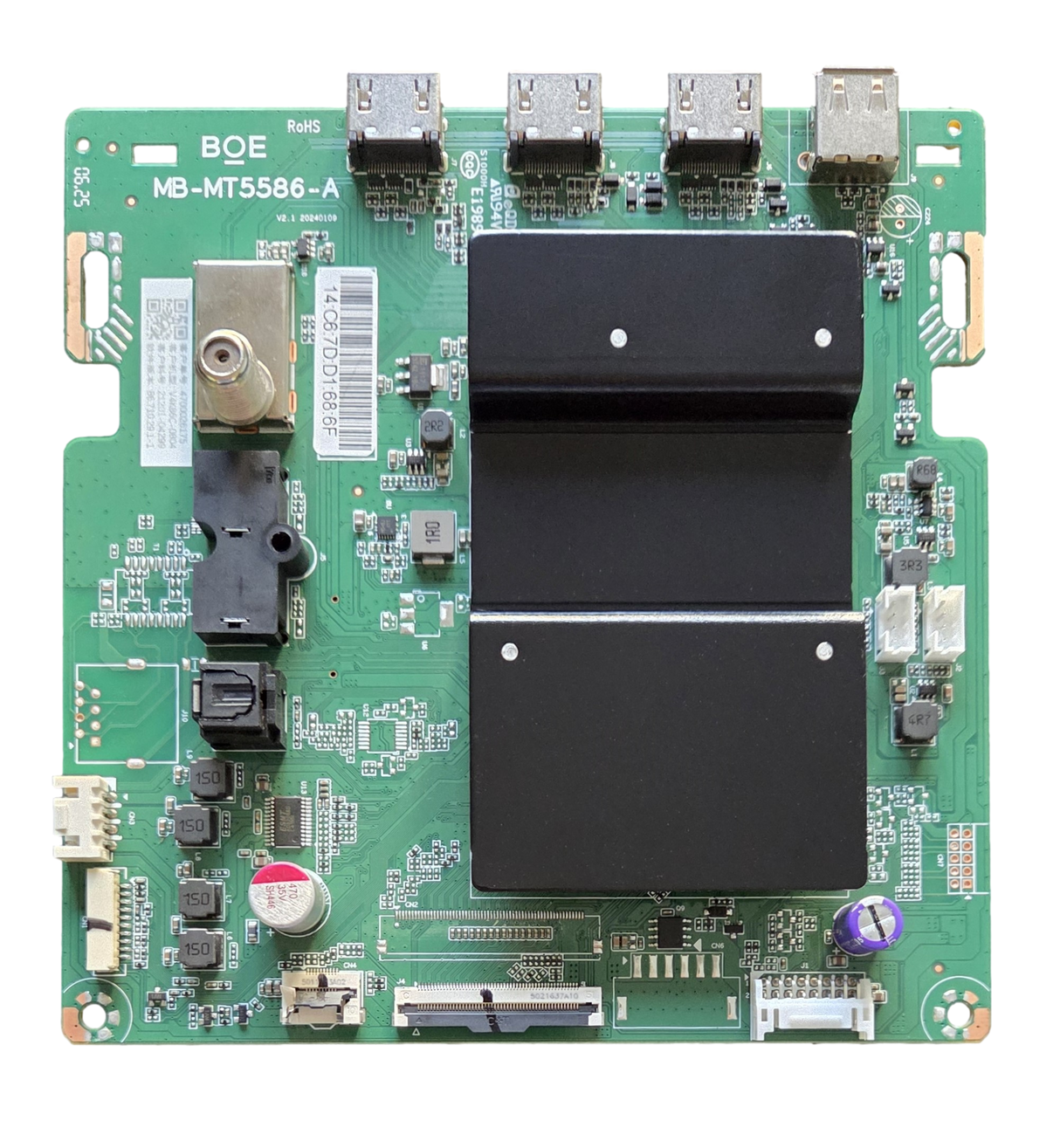21201-04299 Vizio Main Board, MB-MT5586-A, V4K86C-0804