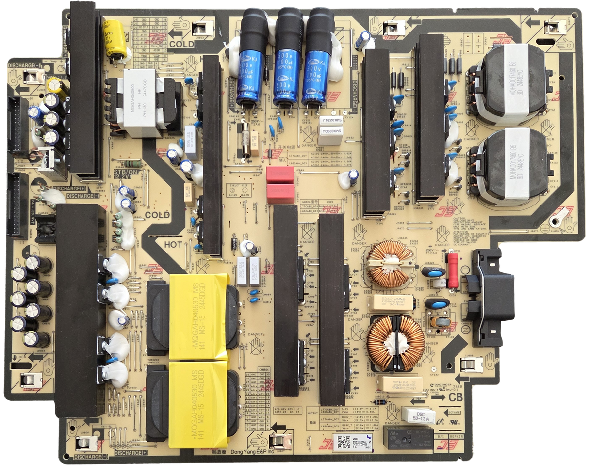 BN44-01273A Samsung Power Supply Board, L77CA8N_DDY, QN77S85FAEXZA
