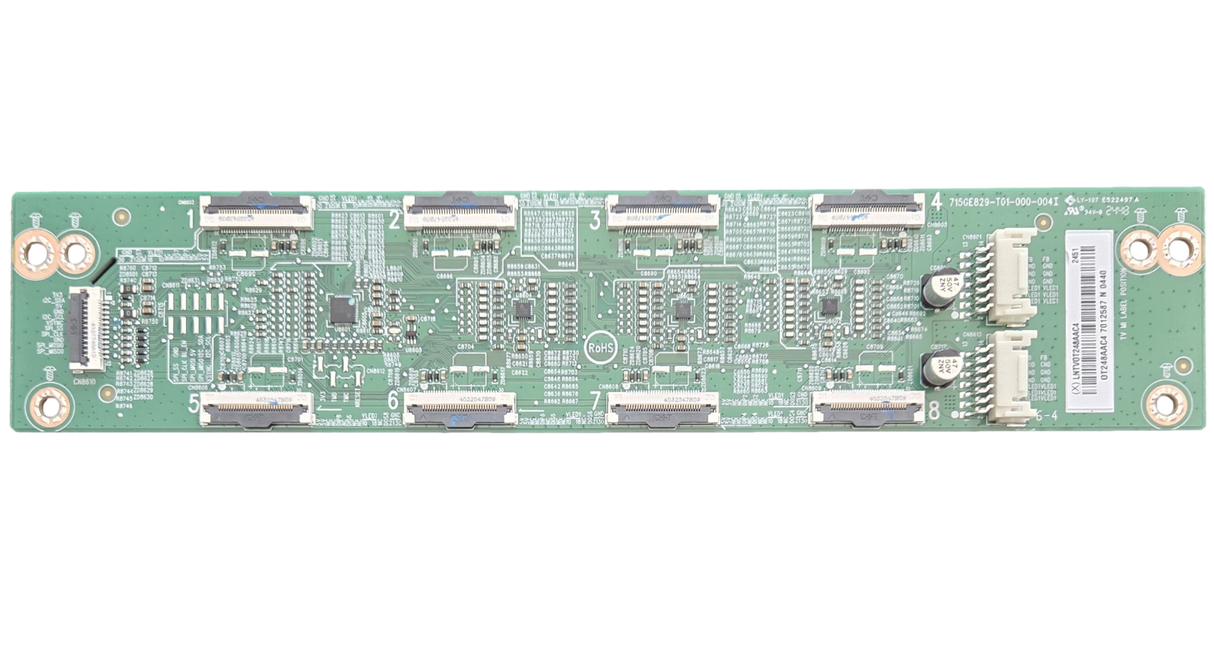 LNTVOT248AAC4 Roku LED Driver, 715GE829-T01-000-004I, 75R8C5