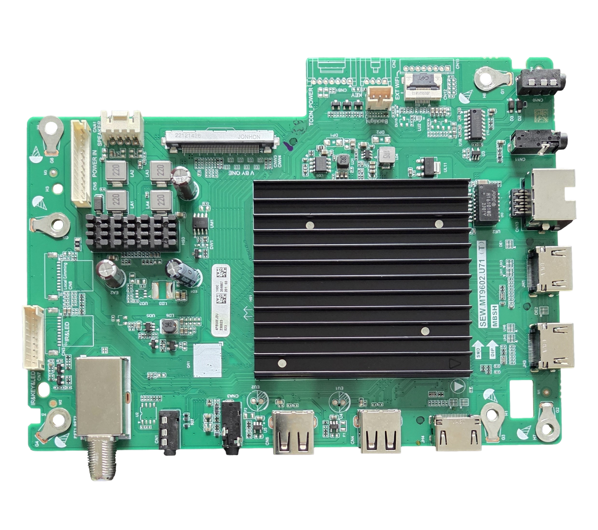 230623 Sharp Main Board, 140C, 394867, SEW.MT9602.U71(T), 4P-B50EJ2U