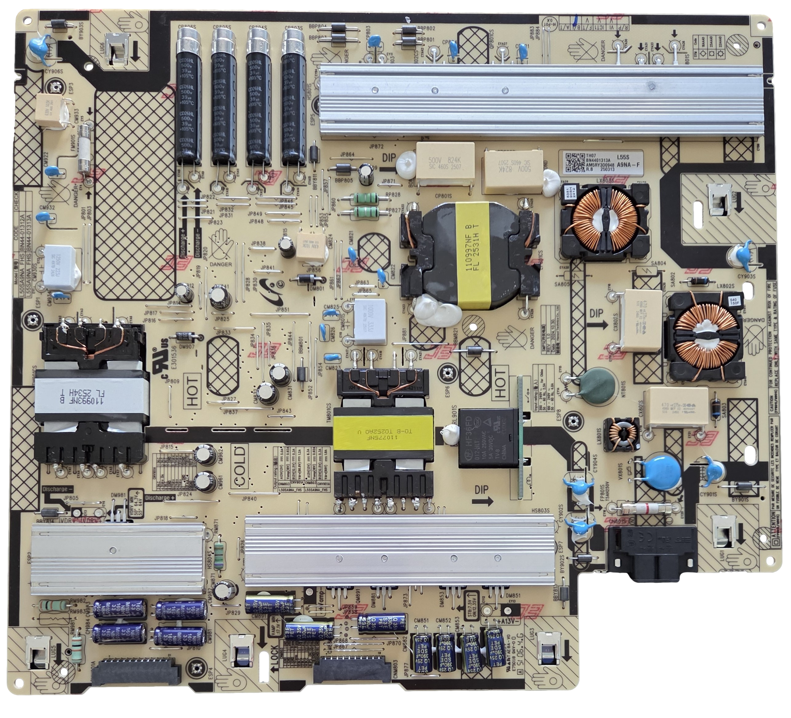 BN44-01313A Samsung Power Supply, L55SA9NA_FHS, QN55QN90FAFXZA