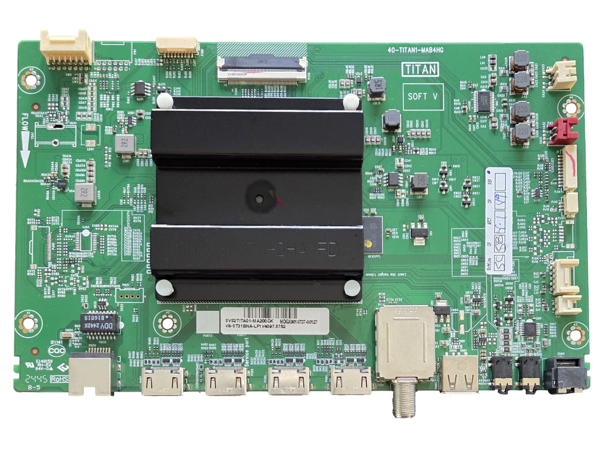 SVS2TITA01-MA200CK Amazon Fire Main Board, V8-ST31BNA-LF1V4097, 40-TITAN1-MAB4HG, K24NE5