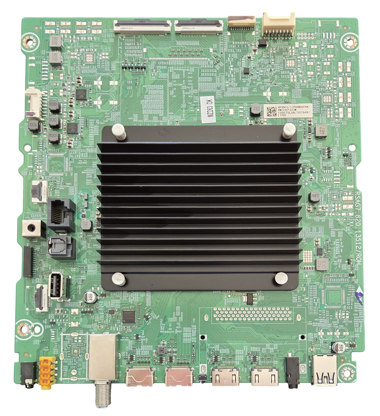 401854 Hisense Main Board, RSAG7.820.13512/ROH, 100U76N