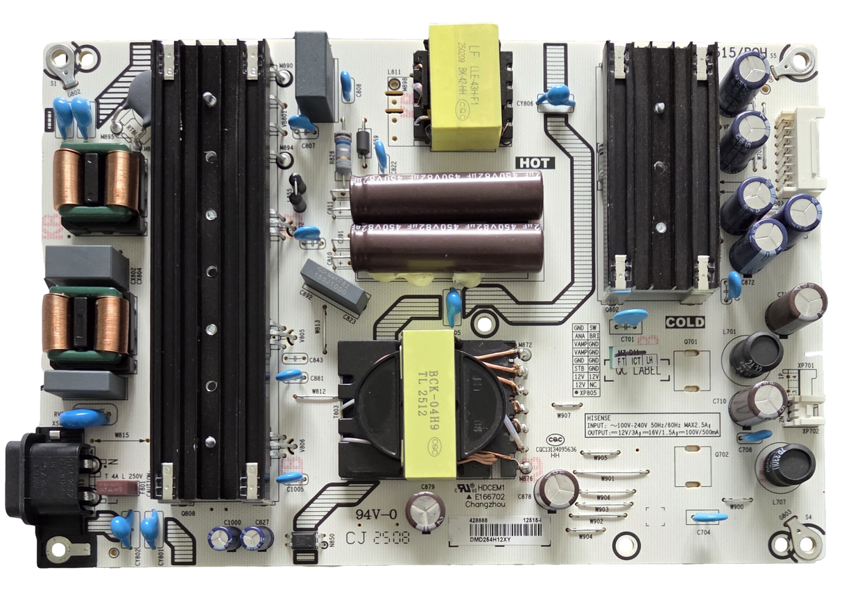 428888 Toshiba Power Supply, 12515-I, RSAG7.820.12515/ROH, 65C350NU
