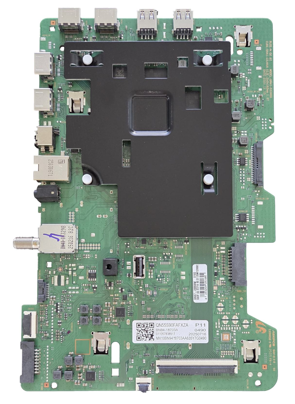 BN94-18703A Samsung Main Board, BN41-03340A, 97-22059W, QN55S90FAFXZA, QN55S90FDFXZA