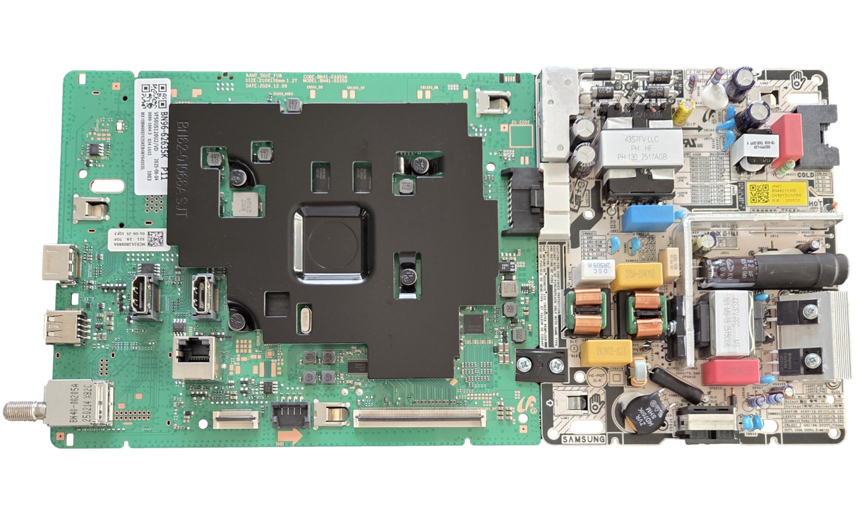 BN96-62635K-COMBO Samsung Main Board/Power Supply, BN41-03350A, BN44-01336B, UN50U8000FFXZA