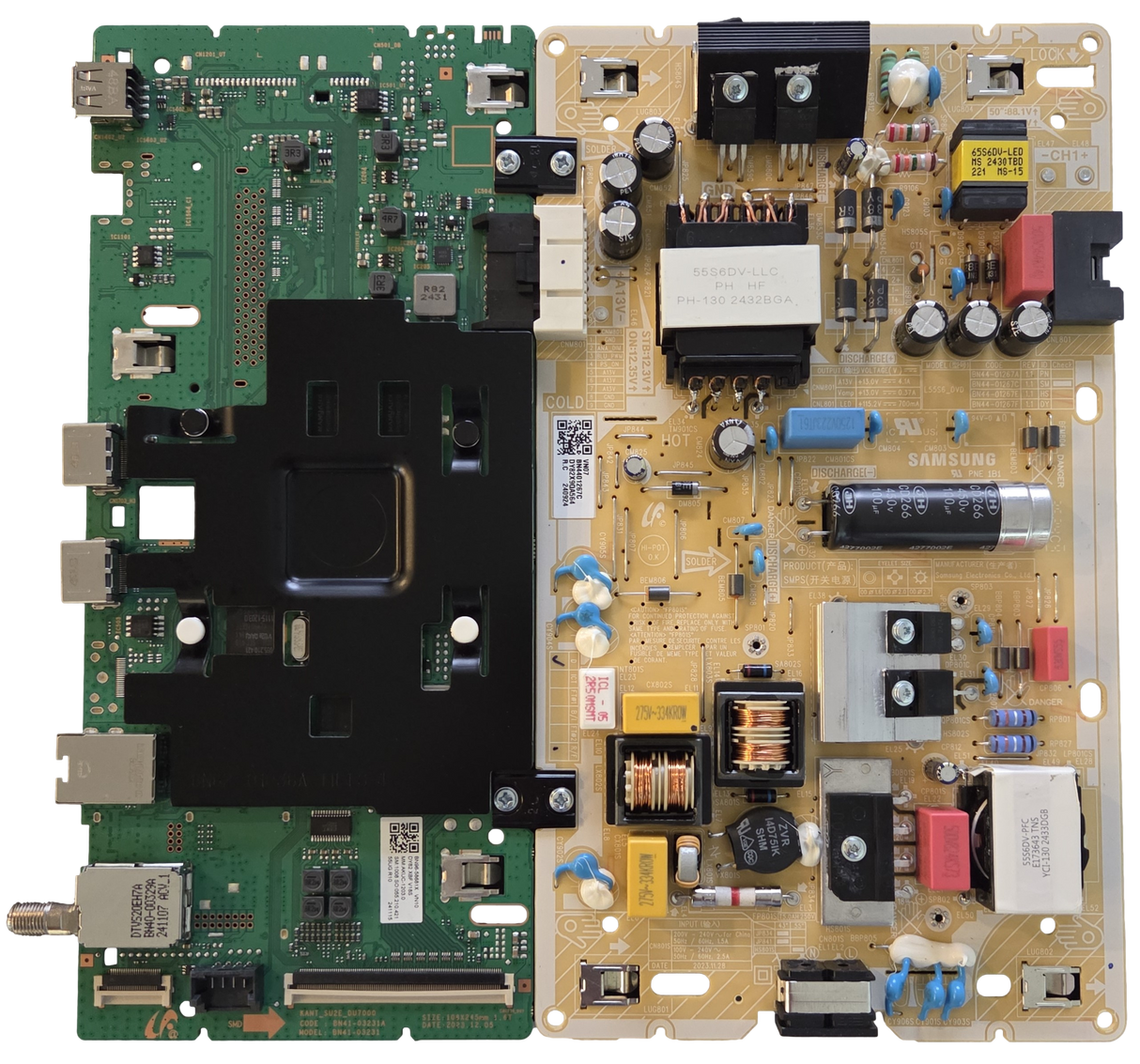 BN96-58681X-COMBO Samsung Main Board / Power Supply, BN41-03231A, BN44-01267C, UN55DU6900FXZA