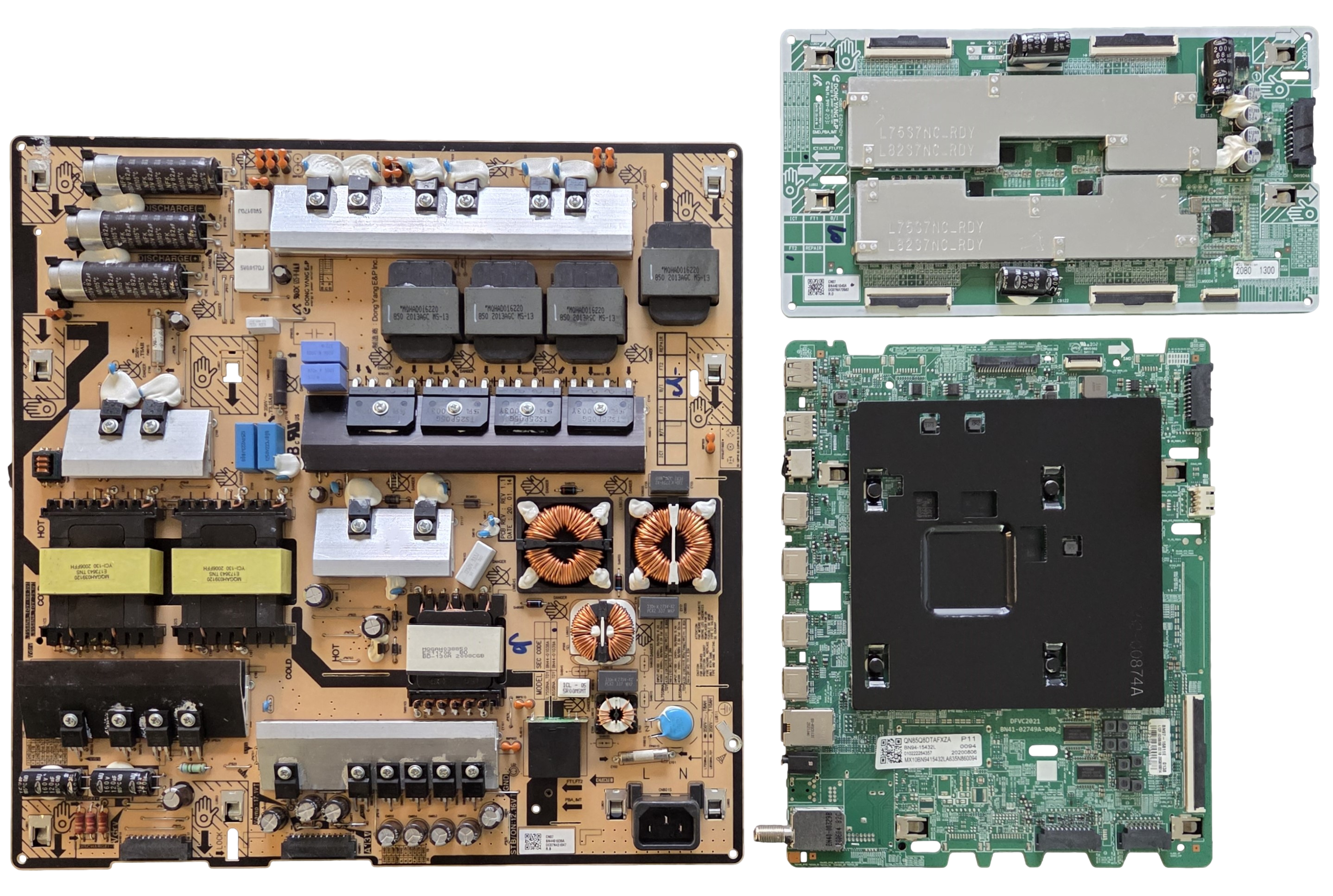 QN85Q8DTAFXZA Samsung TV Repair Parts Kit, BN94-15432L Main Board