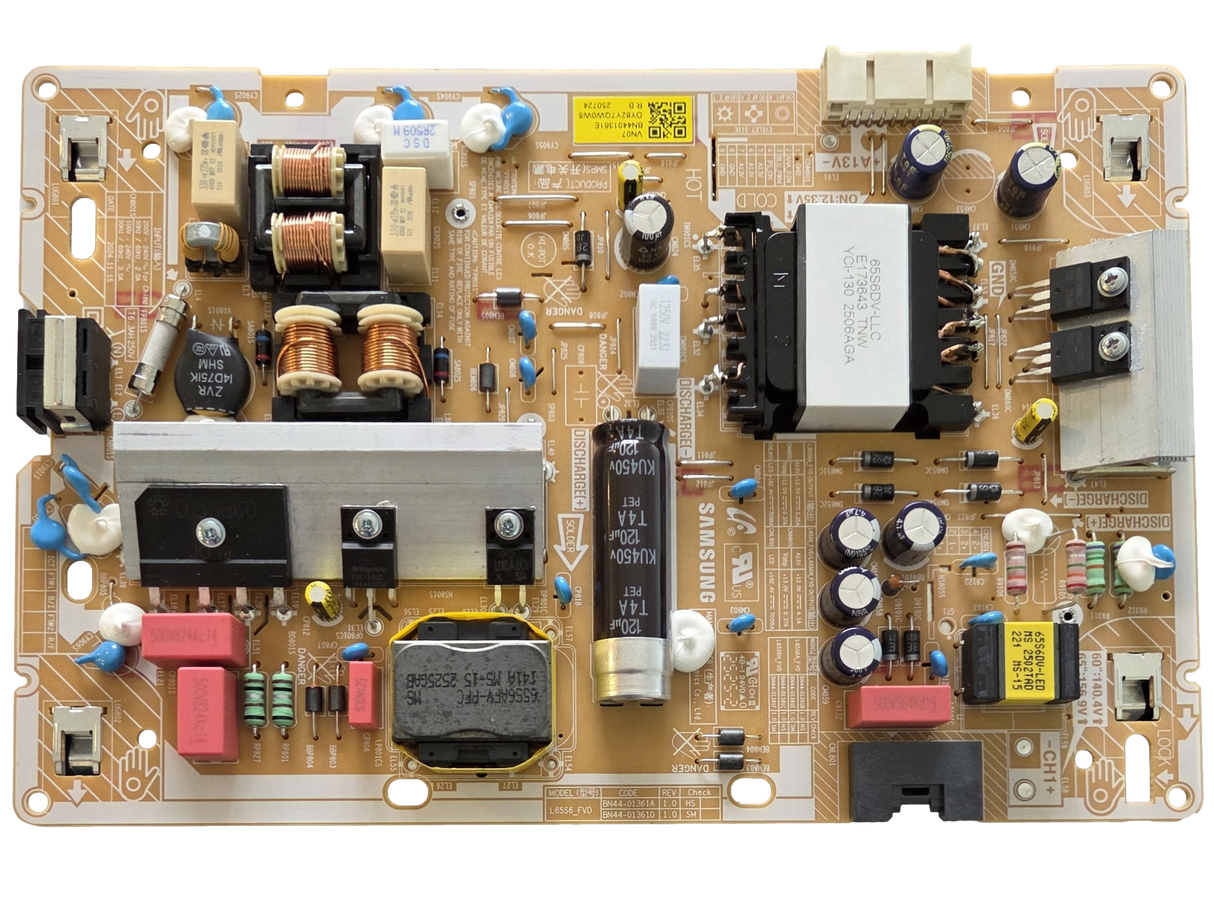 BN44-01361E Samsung Power Supply, VN07, L65S6A_FVD, QN65Q7FAAFXZA