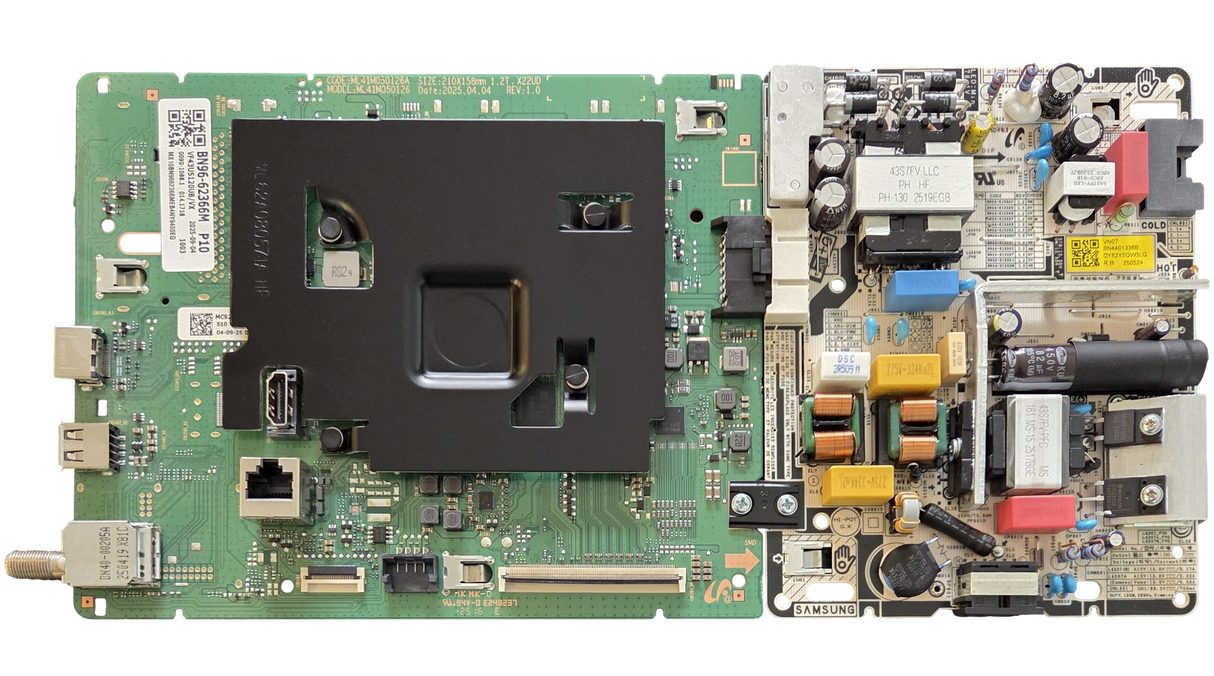 BN96-62366M-COMBO Samsung Main Board/Power Supply, BN96-62366M, BN44-01336B, UN43U7900FFXZA