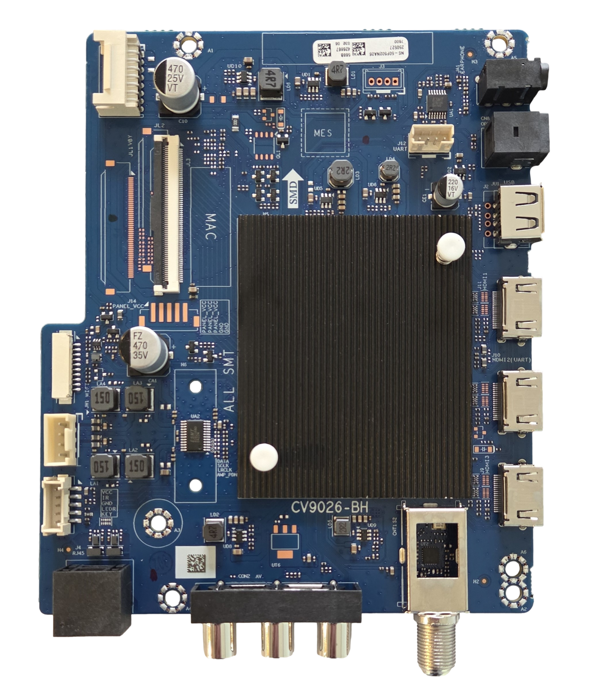 250527 Insignia Main Board, CV9026-BH, NS-50F502NA26