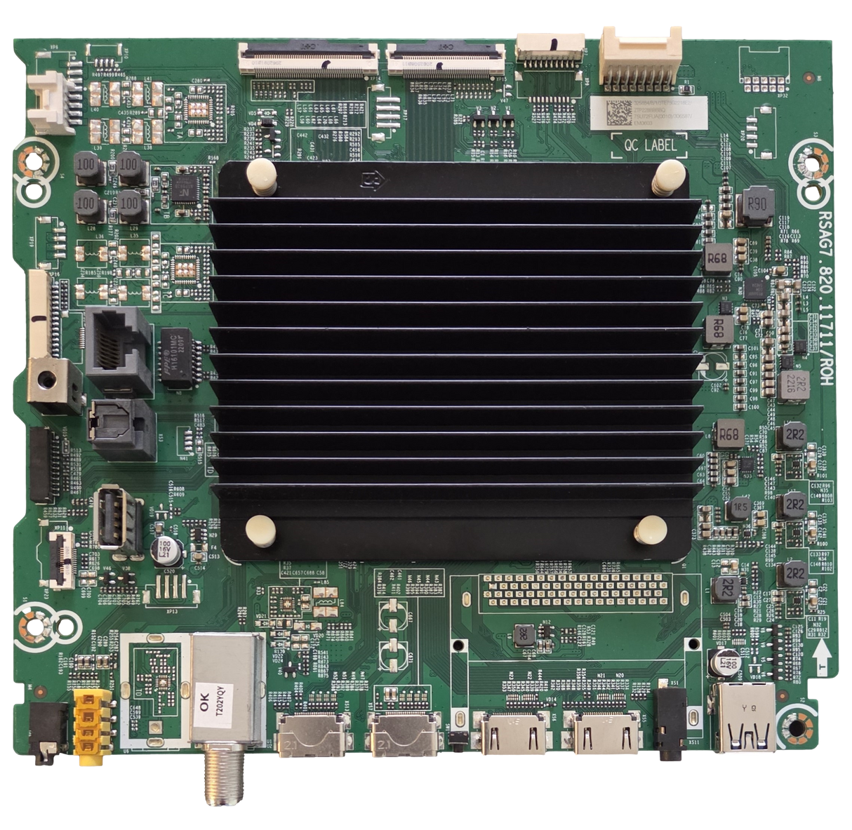 306587 Hisense Main Board, 325884, RSAG7.820.11711/ROH, 75U7H