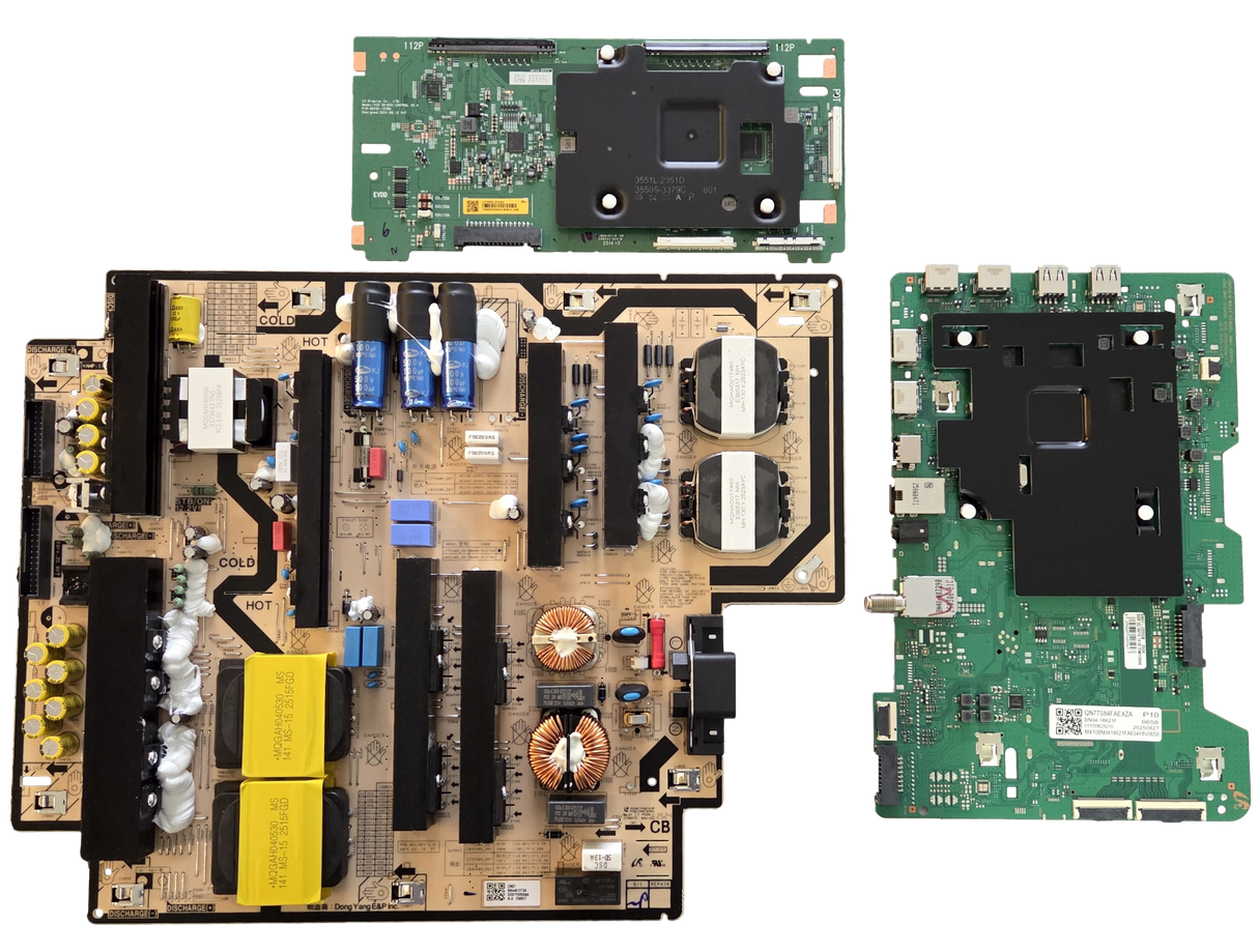 QN77S85FAEXZA Samsung TV Repair Parts Kit, BN94-18621F Main Board, BN44-01273A Power Supply, 6871L-8099A T-Con, QN77S85FAEXZA