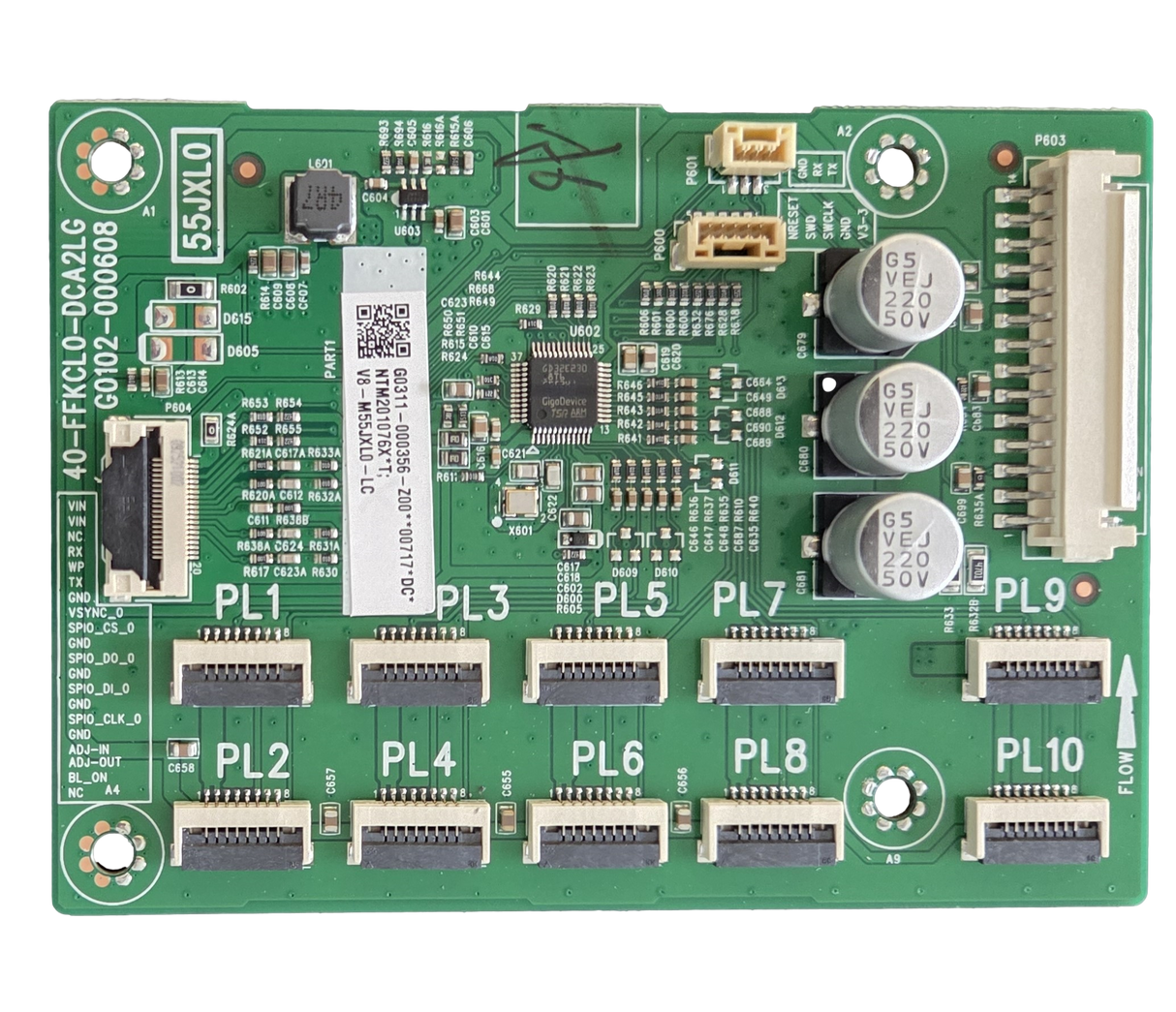 G0311-000356 TCL Led Driver, 40-FFKCL0-DCA2LG, 55QM5K