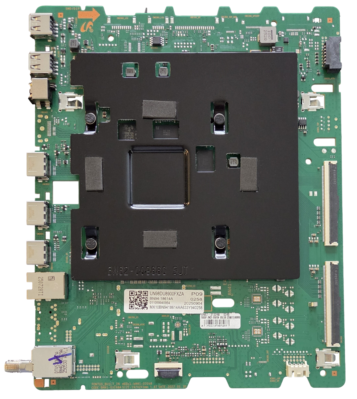 BN94-18614A Samsung Main Board, BN97-21324B, BN41-03168A, UN98DU8900FXZA