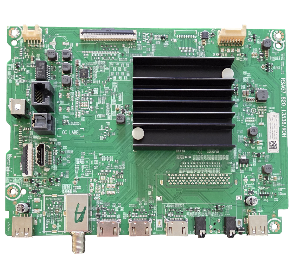 441658, Hisense Main Board, RSAG7.820.13538/ROH, 65A6N