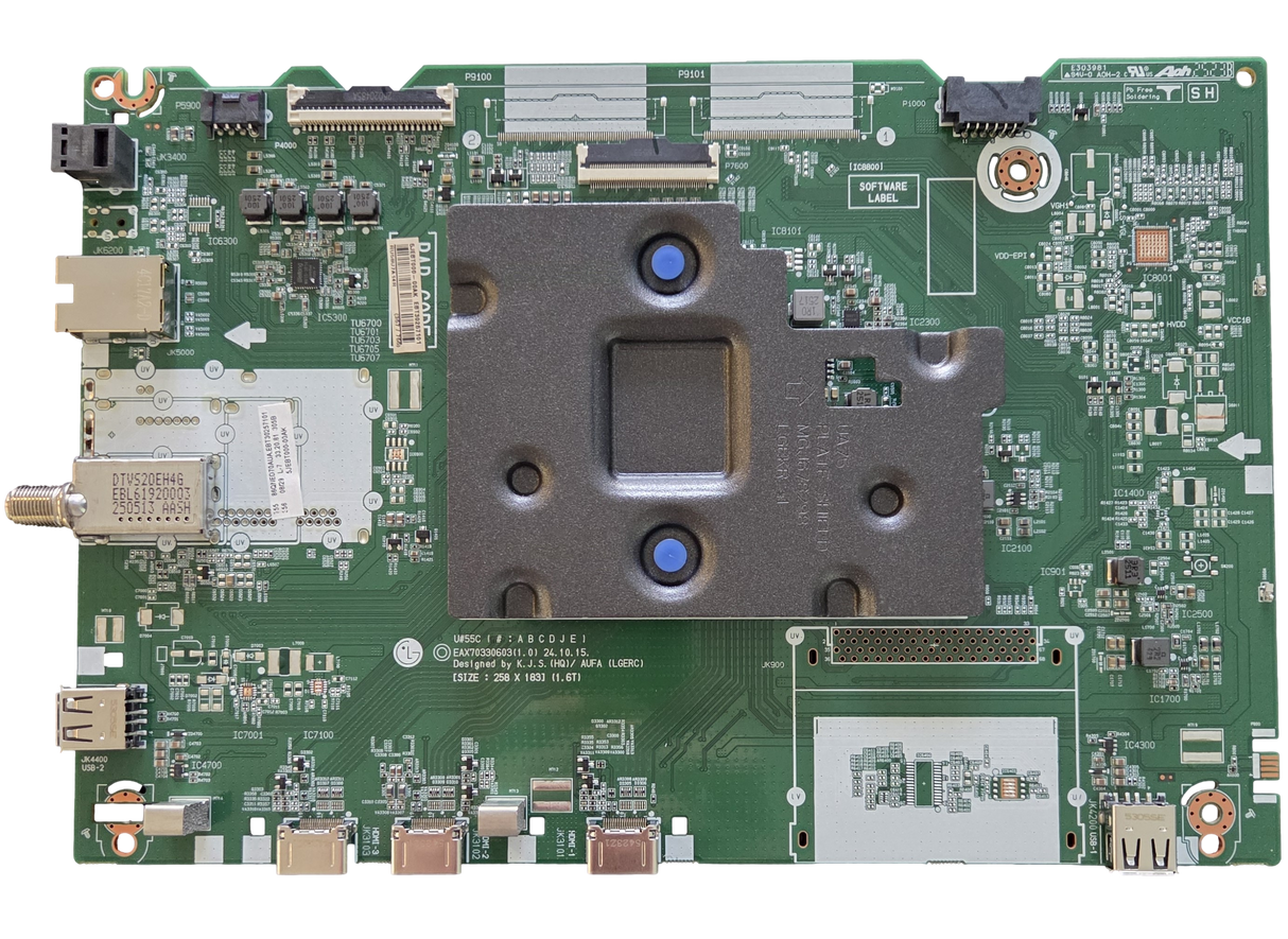 EBT30257101 LG Main Board, EAX70330603(1.0), 86QNED70AUA.BUSFLKR, 86QNED70AUA