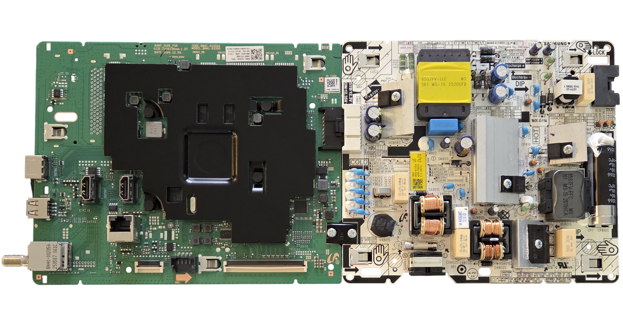 BN96-62553Q-COMBO Samsung Main Board/Power Supply, BN41-03350A, BN4401338B, QN65Q6FAAF, QN65Q6FAAFXZA