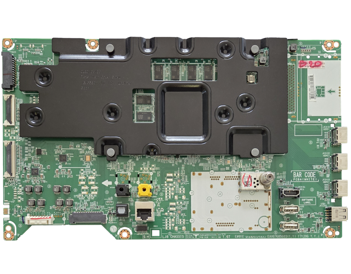 EBT65159805 LG Main Board, EAX67685603(1.1), OLED55C8PUA