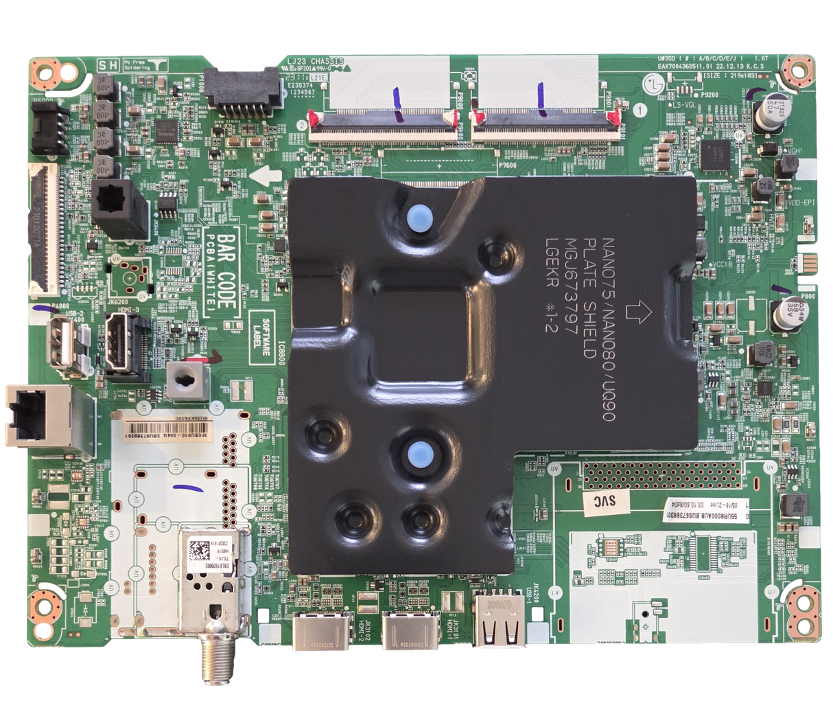 EBU67369301 LG Main Board, EAX70043605(1.0), 55UR8000AUA