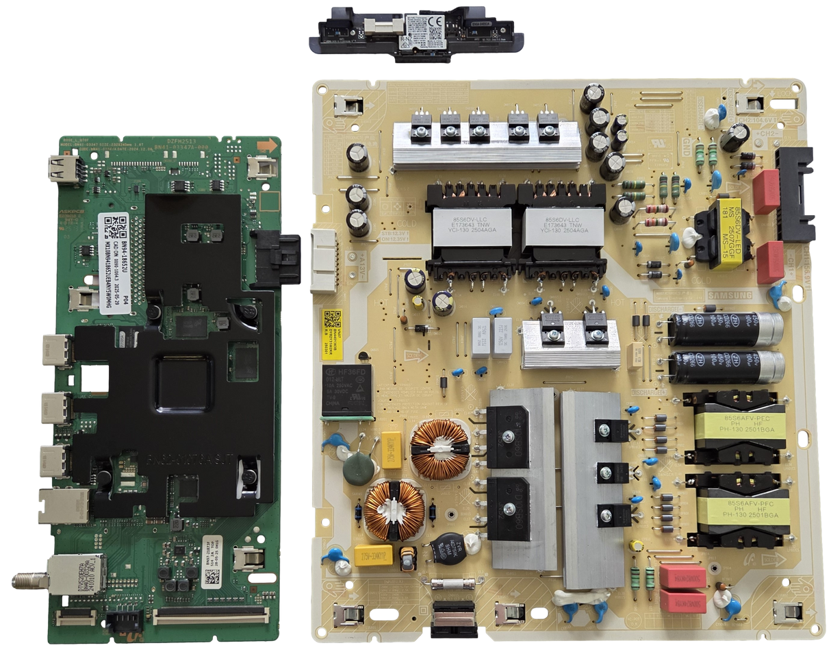 QN85Q7FAAFXZA Samsung TV Repair Parts Kit, BN94-18652U Main Board, BN44-01363B Power Supply, BN59-01461A Wifi, QN85Q7FAAFXZC, QN85Q7FAAFXZA