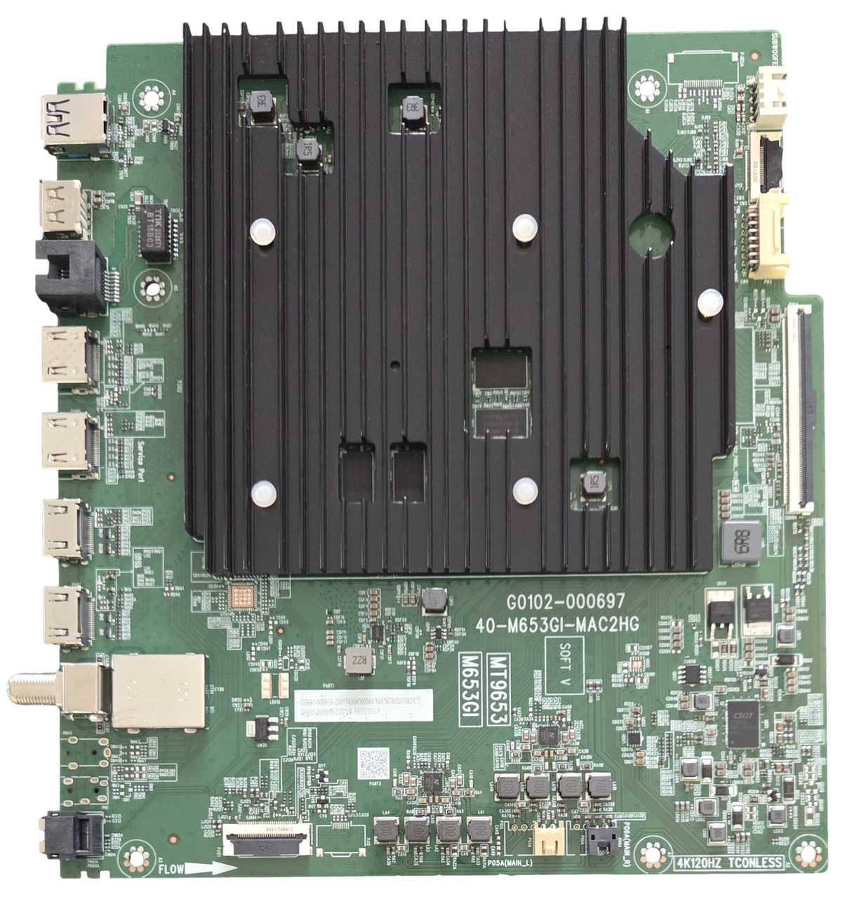 G0301-000916-Z00 TCL Main Board, 40-M653GI-MAC2HG, G0301-000916, 75QM7K, 65QM7K, 85QM7K, 55QM7K