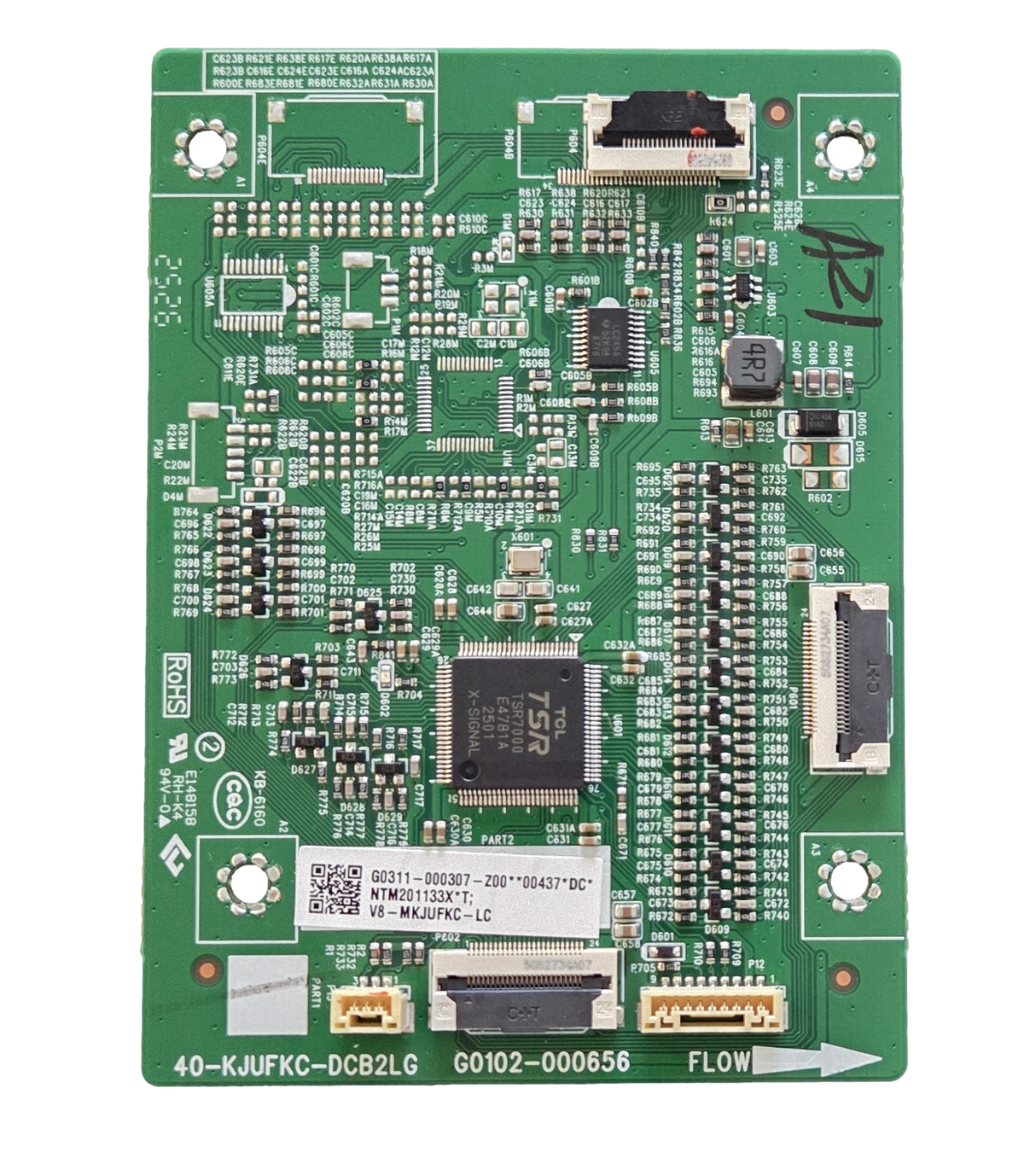 G0311-000307-Z00 TCL LED Driver, G0311-000307-Z00, V8-MKJUFKC-LC, 40-KJUFKC-DCBD2LG, G0102-000656, 98QM7K