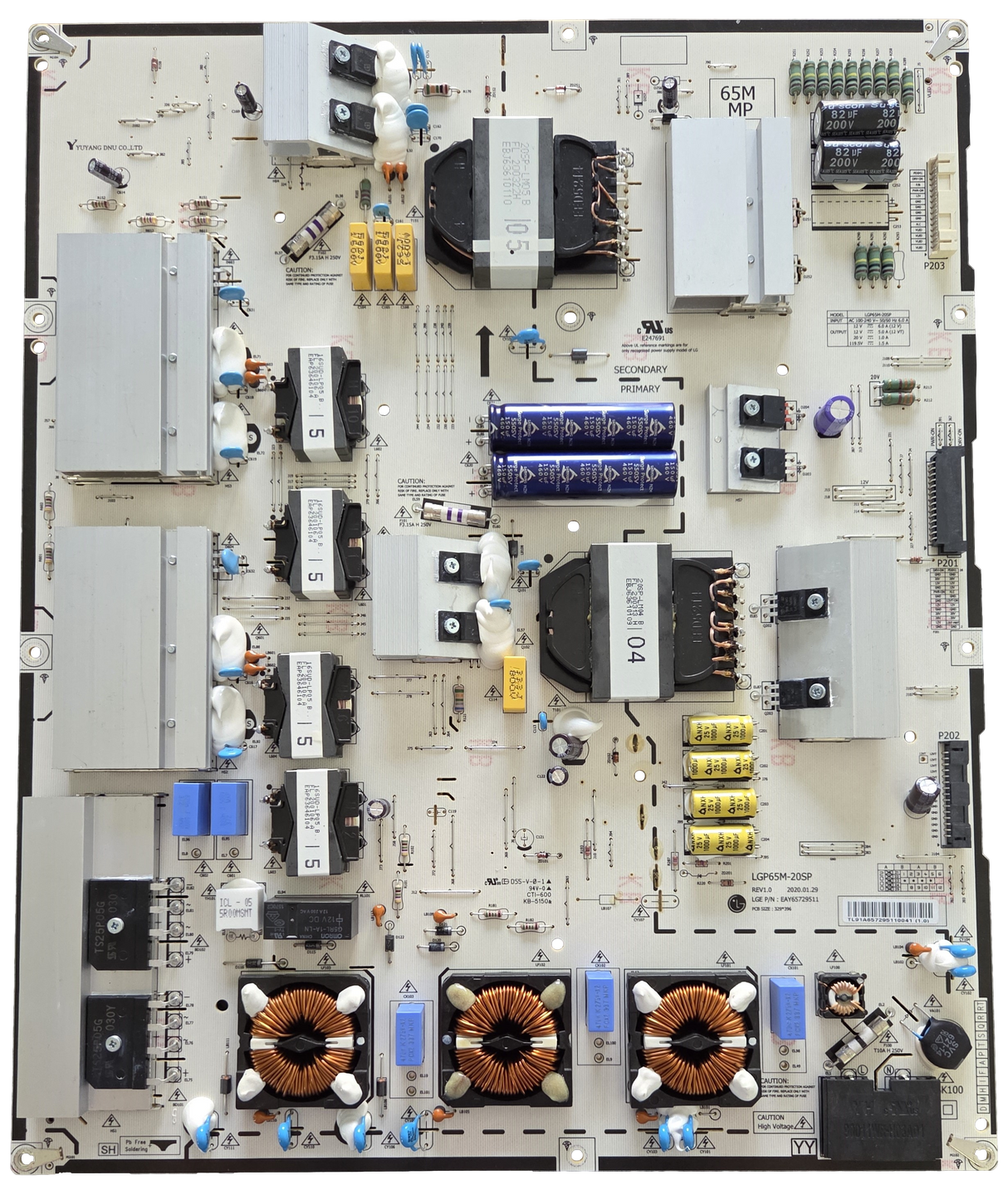 EAY65729511 LG Power Supply, LGP65M-20SP, 65NANO95UNA.ACCFLJR, 65NANO95UNA